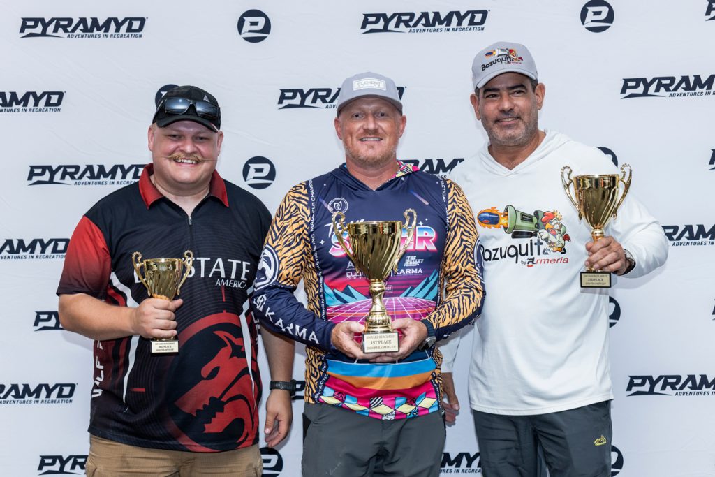 The Top Three Bench Finishers (L-R): Caleb Dickenson, Thayne Simmons, Henry L. Tejeda