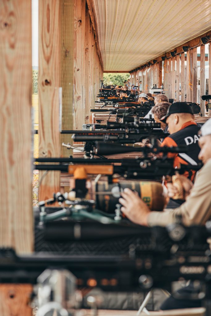 A look down the Benchrest line 