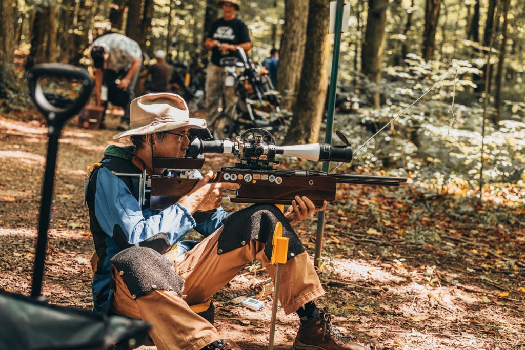 WFTF Piston Champ John Cerne with his Air Arms TX200