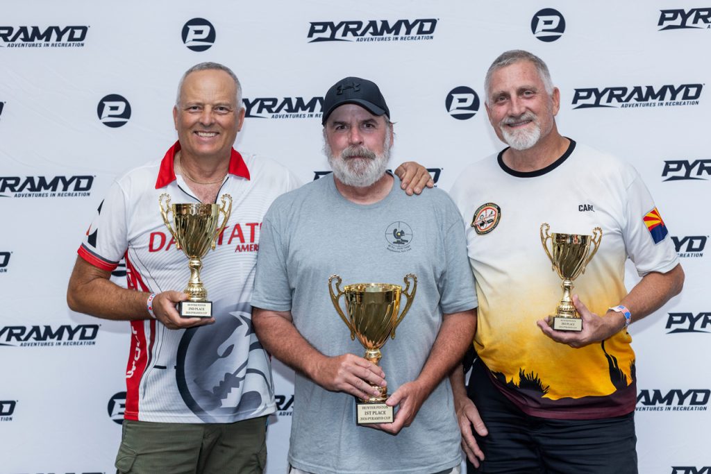 Hunter Piston, L-R: Tony Pellegrino (2nd), Greg Shirhall (1st), Carl Forrey (3rd)